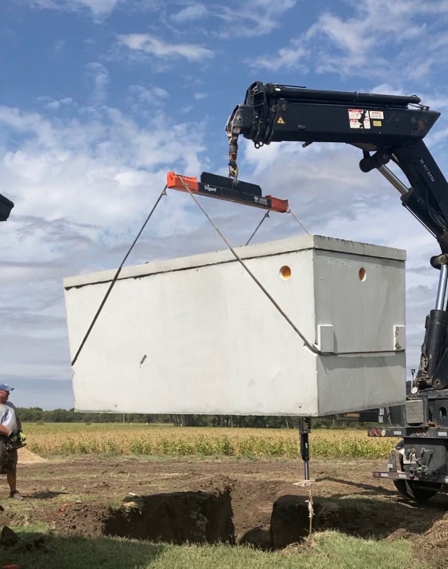 Septic installation in Salina Kansas — Mike's Services LLC